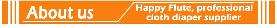 10 шт./лот) Happy Flute Hook& Loop OS карманные тканевые подгузники, с двумя карманами, водонепроницаемые и дышащие, для детей 5-15 кг