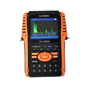Sathero SH-800HD спутниковый ресивер Dvb-s2 цифровой спутниковый искатель метр Usb2.0 Hdmi выход Satfinder Hd с анализатором спектра