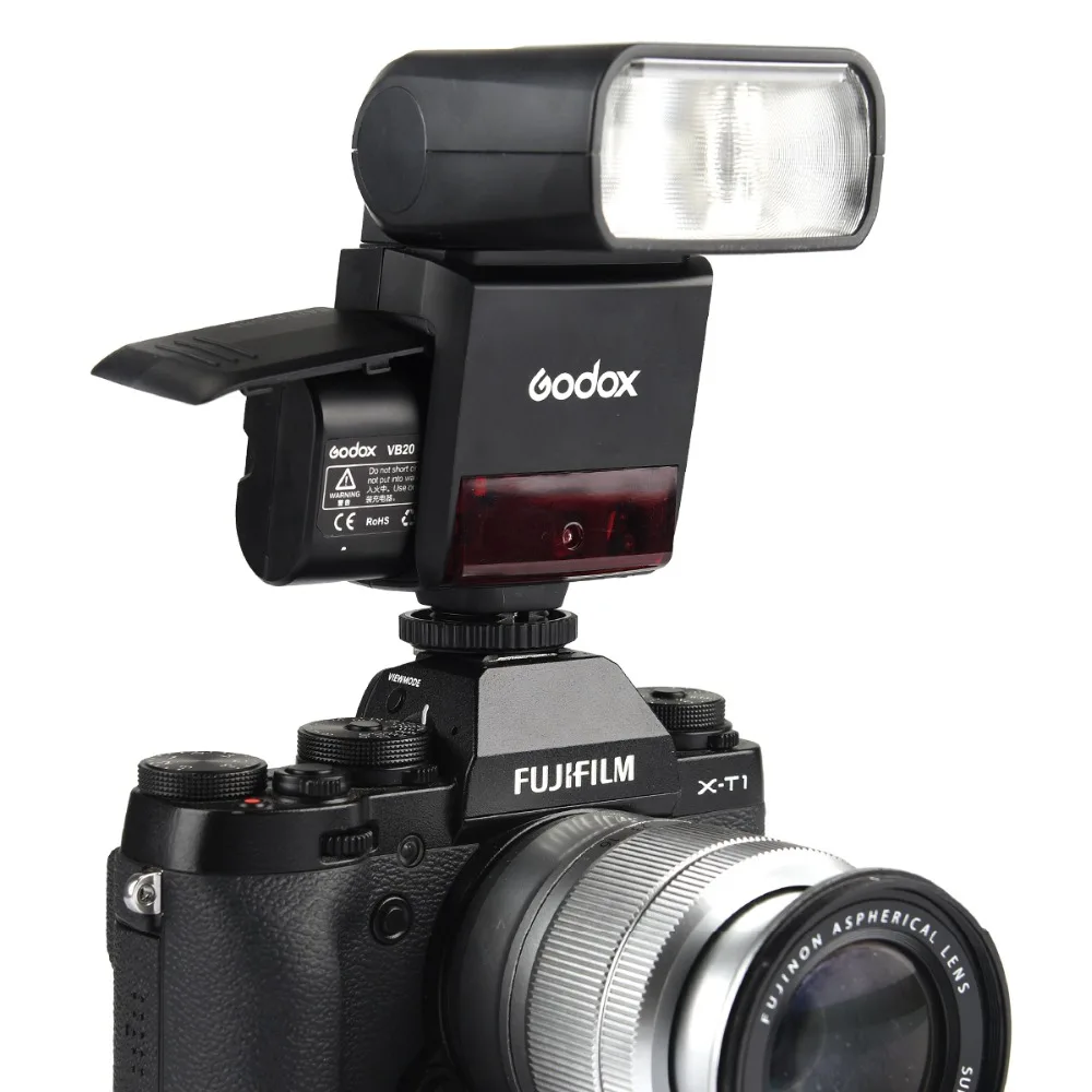 В наличии вспышка Godox 2x V350F TTL HSS 1/8000s Speedlite со встроенной литий ионной батареей 2000