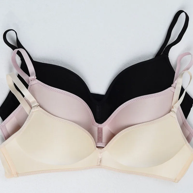 100% Nature Silk Bra Women's Underwear Wireless Real Brassiere Seamless For Young Girls | Женская одежда