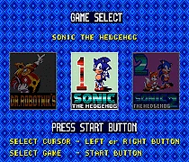 Игровая карта Sonic Complition 16 Bit MD для Sega Mega Drive Genesis |