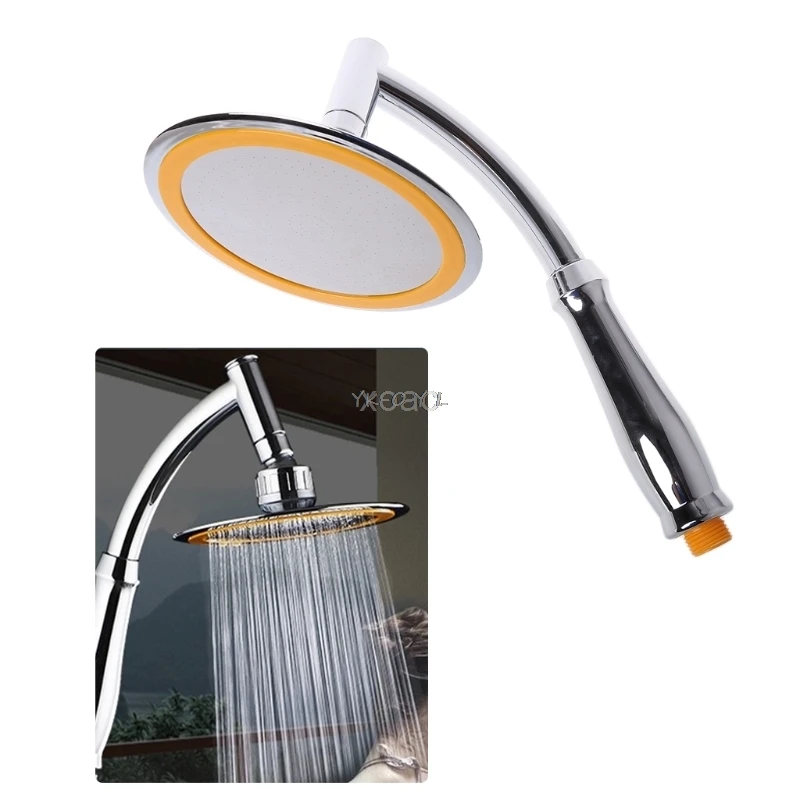 

4/6 inch Bathroom Rainfall Ionic Nano Shower Head Round Chrome Ultra-thin 360 Swivel M12 dropship