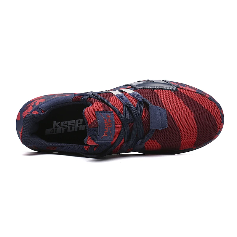 TULUO Men Camouflage Running Shoes Big Size Sneakers For Adult Male Trainers Summer Mesh Breathable Walking Jogging Sport | Спорт и