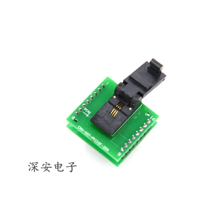 Бесплатная доставка Новый держатель программы тестирования CNV SOT PIC10F 20X SOT23 6