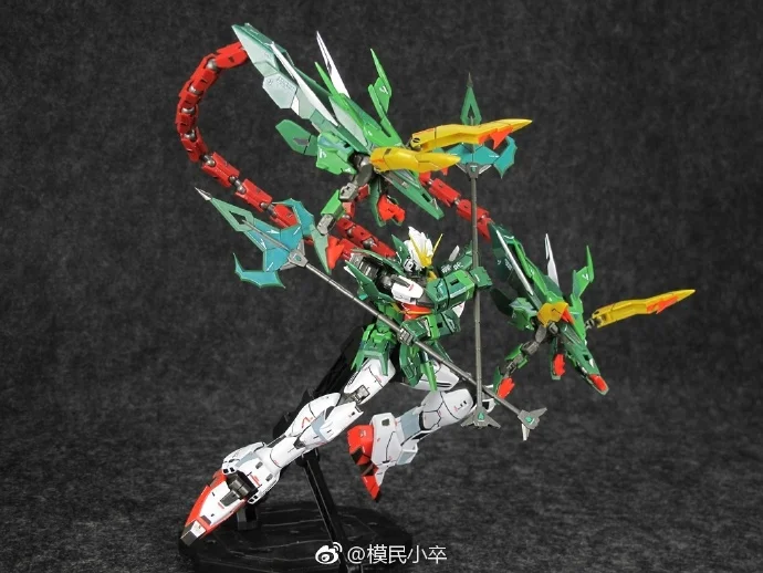 Модели вентиляторов супер Nova Gundam W mg 1:100 сборка mo Кай Gundam nataku Дракон Фигурка героя