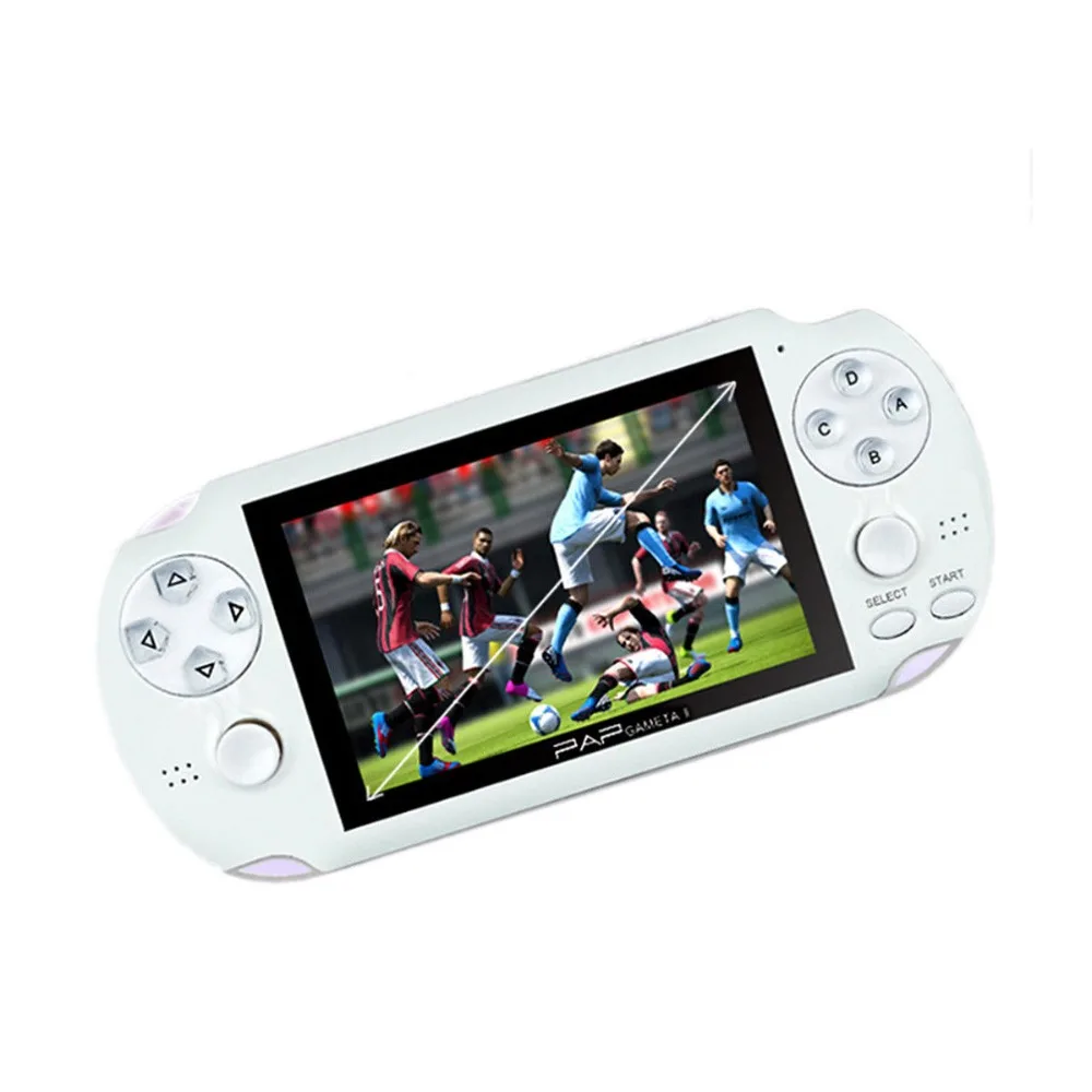 64 бит PAP Gameta II plus HDMI Встроенный 1000 игры MP4 MP5 видео игровые консоли ручной плеер
