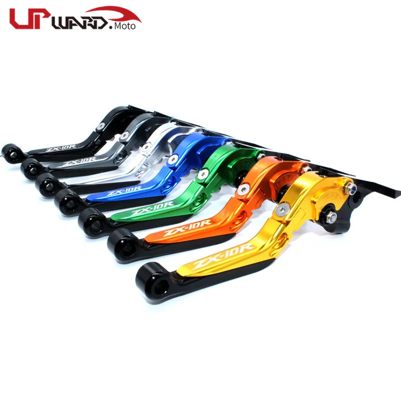 

For KAWASAKI NINJA ZX-10R ZX10R ZX 10R 2004 2005 Motorcycle Accessories CNC Adjustable Folding Extendable Brake Clutch Levers