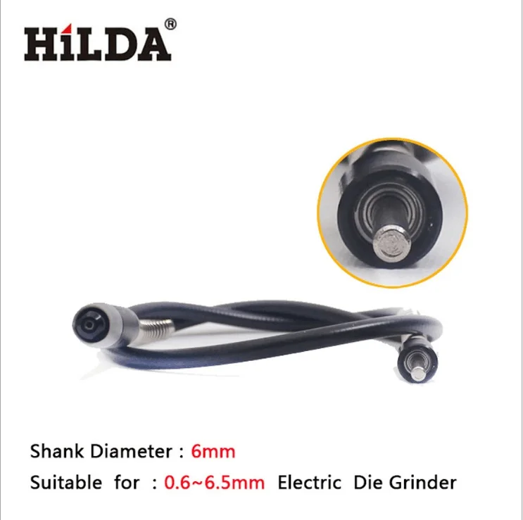 6 мм гибкий вал Электроинструмент Электрическая Дрель аксессуары из нержавеющей