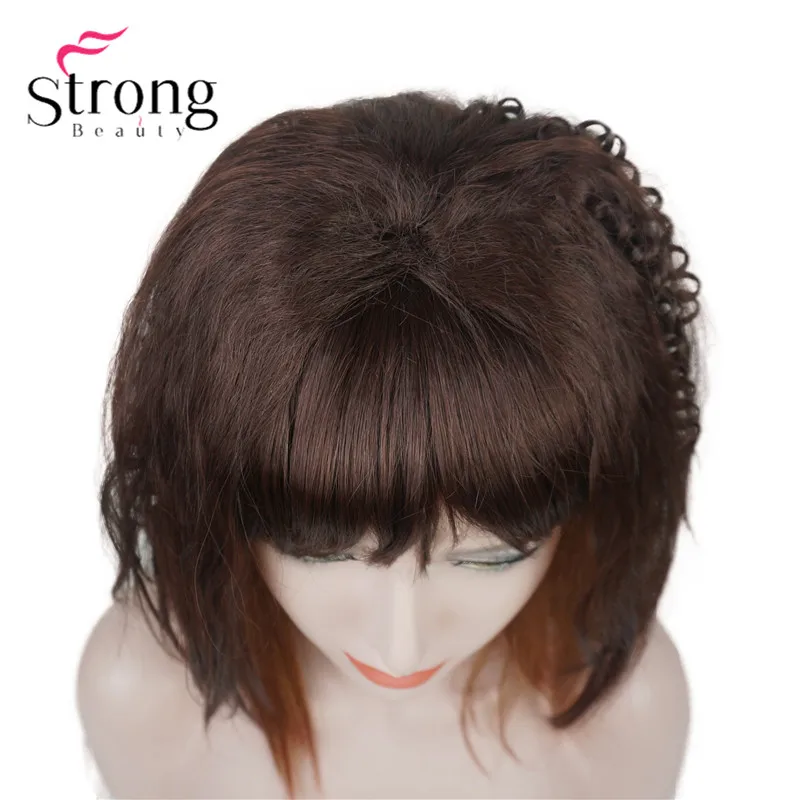 StrongBeauty, косплей, Алла Пугачева, прическа, медный, красный, черный, блондин, вечерние, парик на Хэллоуин, парики, женские, полностью синтетические волосы