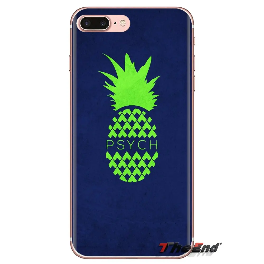 Для iPod Touch Apple iPhone 4 4S 5 5S SE 5C 6 6S 7 8 X XR XS Plus MAX мягкий прозрачный чехол с логотипом Psych Tv
