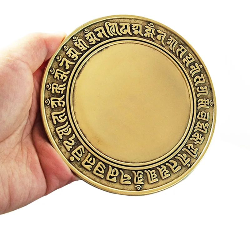 

Copper Bagua Mirror House Pendant Convex Mirror Defends Concave Feng Shui Mirror Lucky Ornaments Tai Chi Home Decoration Crafts