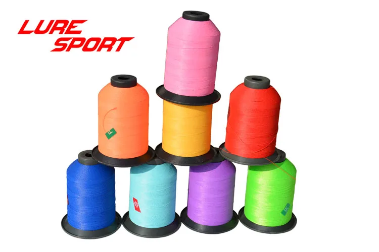 LureSport, 2 шт., нейлоновая нить, 1500 м, 210D, направляющая для связывания, строительный компонент, направляющая для связывания стержней, обмотка, Ремонт резьбы, аксессуары для самостоятельной сборки