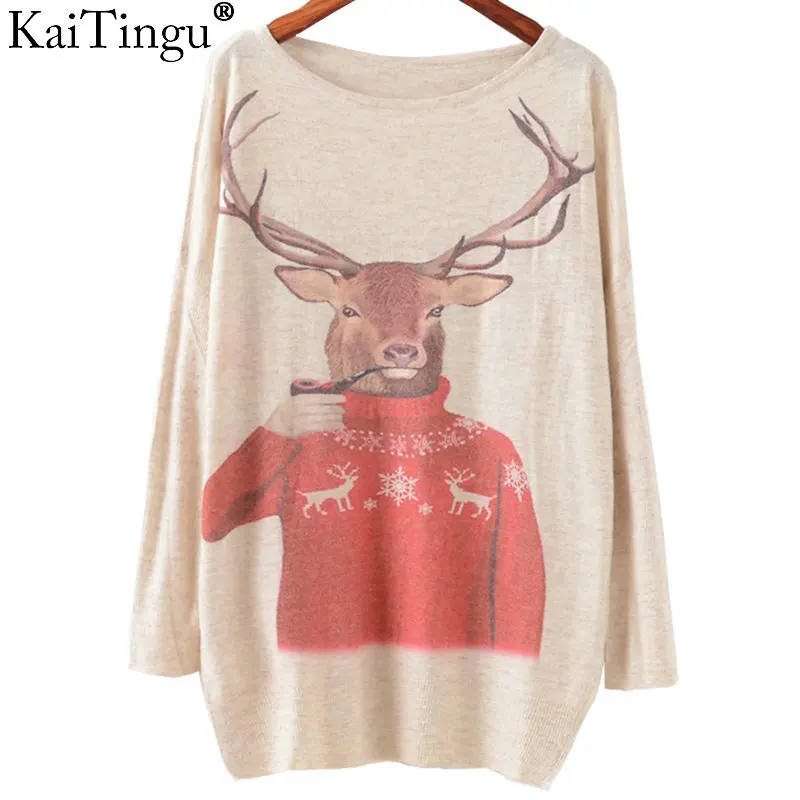 Женский свитер с рукавами летучая мышь на осень/зиму | Женская одежда