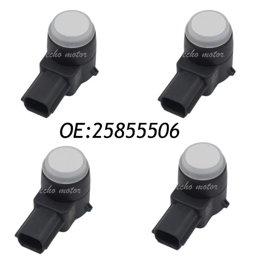 

New SET (4) 25855506 PDC Parking Sensor Bumper Reverse Assist For GM 0263003979