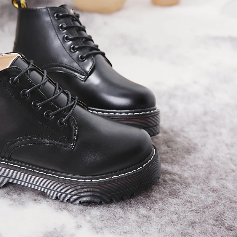 Женские ботинки martens scarpe donna; женские Ботинки martin; botines mujer; ботильоны; женские теплые зимние ботинки на меху с градиентом
