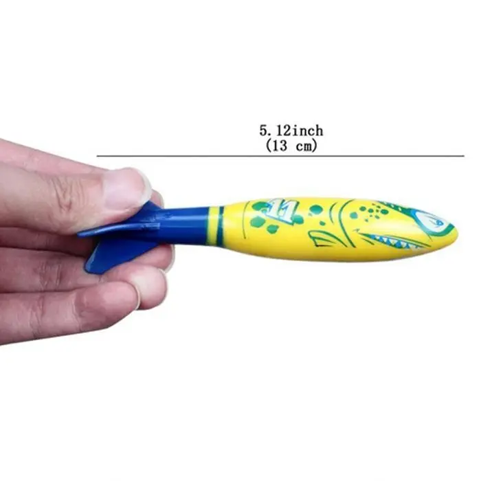 Летние Торпедо ракеты бросать игрушка Дайвинг игры Форма детские ванны море для