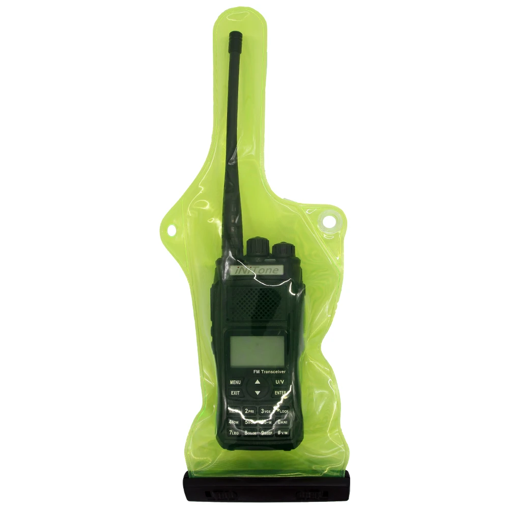 Водонепроницаемая сумка с двухсторонним радиоприемником для Motorola Kenwood Baofeng рация