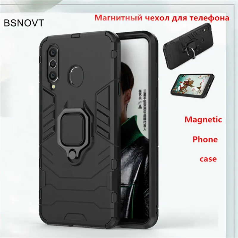 

Чехол для Samsung Galaxy A8S, чехол с магнитным кольцом на палец, противоударный чехол для телефона Samsung Galaxy A8S, чехол для Samsung A8S, чехол BSNOVT