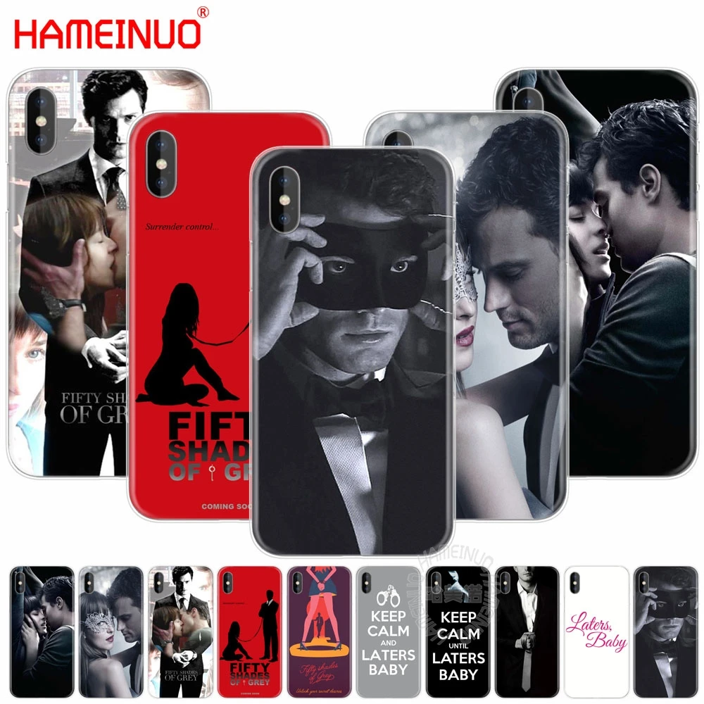 Gameinuo 50 оттенков серого латера детский сотовый телефон чехол для iphone X 8 7 6 4 4S 5 5S SE 5c