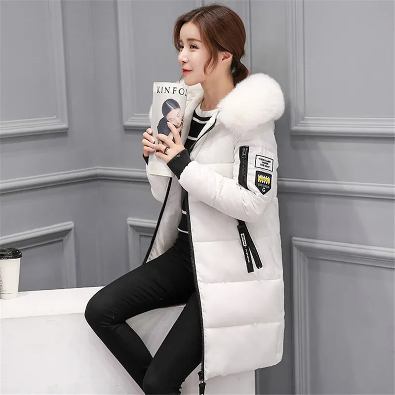 Зимняя женская верхняя одежда новинка 2018 плотное женское хлопковое пальто