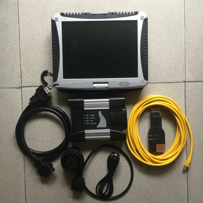 V2019.03 ICOM следующий качество для BMW A2 + B C с программное обеспечение HDD cf19 ноутбук