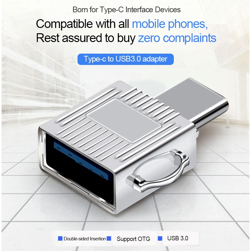 UTHAI C07 mini type C usb3.1 Micro SD TF кардридер для Macbook или смартфона с интерфейсом type c