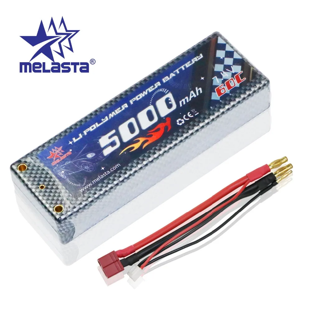 Литий полимерная батарея Melasta 2S RC 7 4 В 5 Ач 60C Deans T Plug для радиоуправляемого