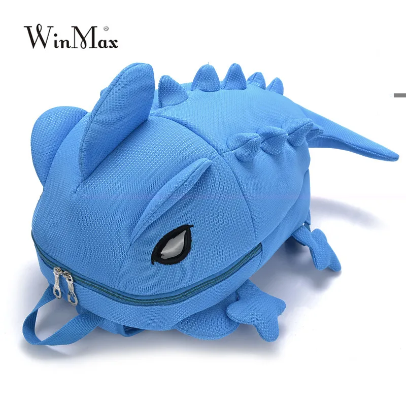Winmax креативный хамелеоновый мультяшный рюкзак, детская школьная сумка с монстрами и динозаврами, оригинальные школьные сумки для мальчико...