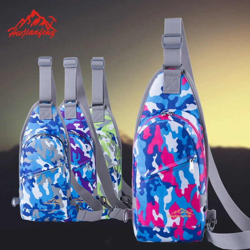 Спортивная сумка через плечо водонепроницаемый нейлоновый нагрудный рюкзак для