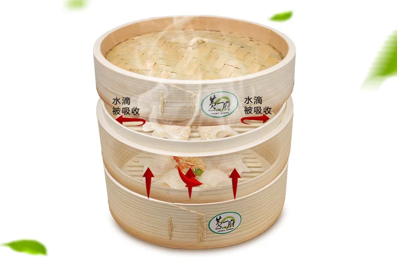 Бамбуковая Пароварка Dim Sum, посуда для рыбы, пароварка, корзина, деревянные булочки, китайская Пароварка, стойка для приготовления пищи, посуда для приготовления на пару