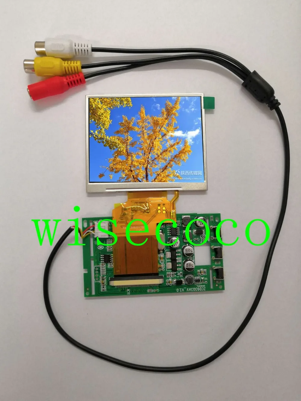 Плата AV привода 5в 12в + 3 5 дюймовый TFT ЖК экран LQ035NC111 5*320|Экраны для мобильных