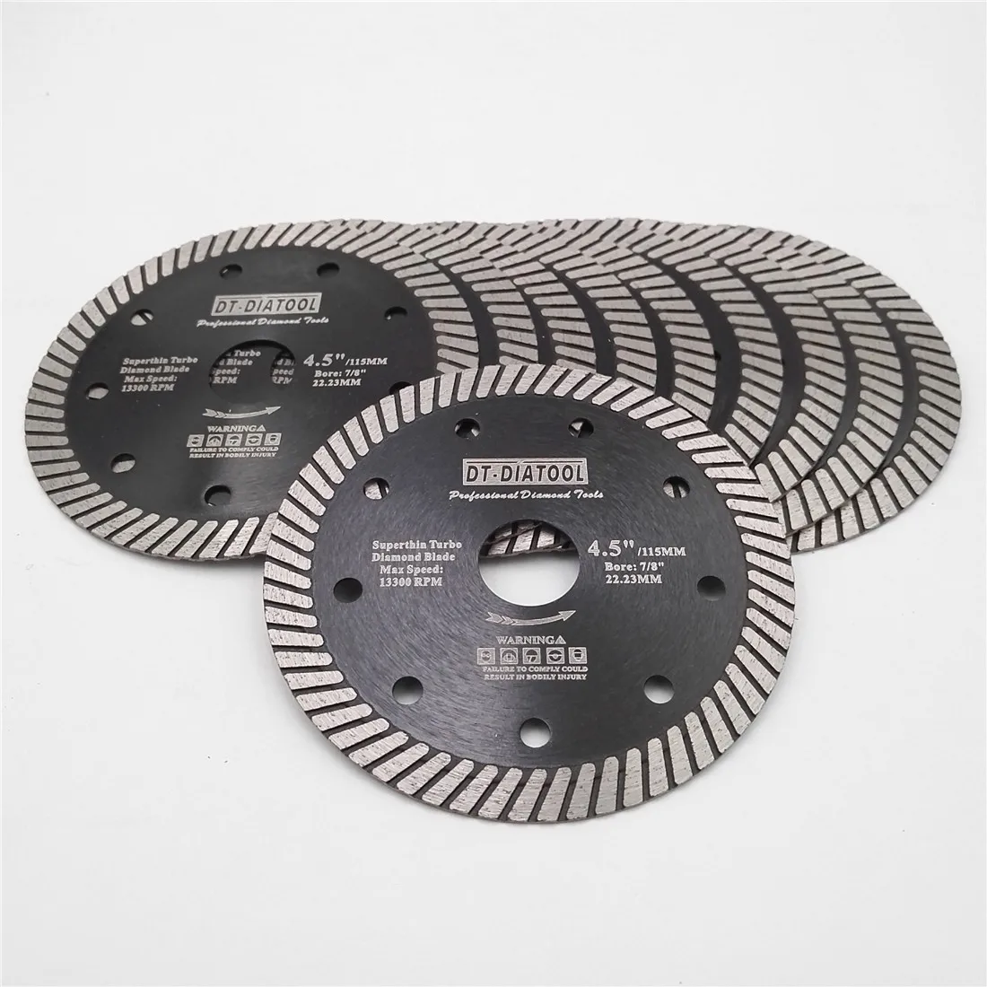 Бриллиантовый режущий диск горячее прессование супер тонкие лезвия для пилы Turbo