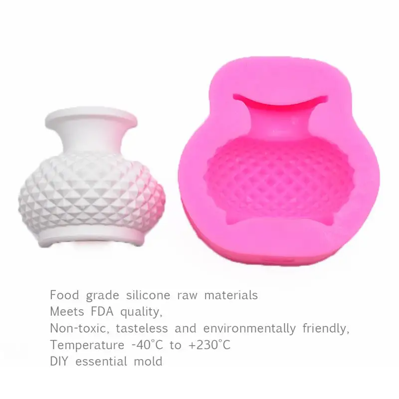1 шт. ваза Форма 3D силиконовые формы шоколада Инструменты для тортов мыло