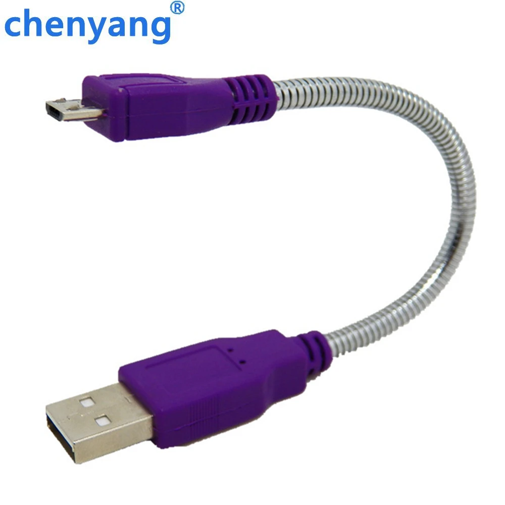 USB 2 0 A штекер Micro 5pin гибкий металлический кабель подставка|Кабели USB| |