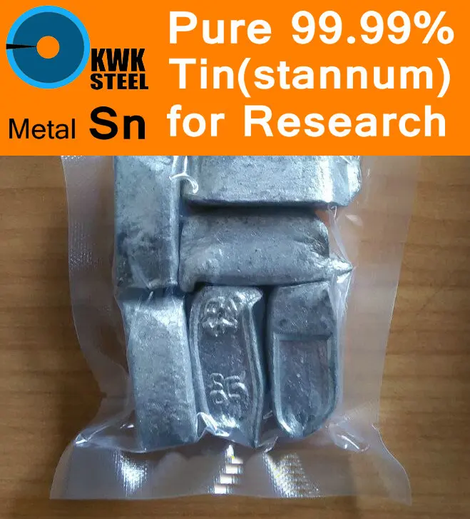 Чистый Оловянный слиток 99.99% твердые частицы зернистая гранула гранулы металл Sn