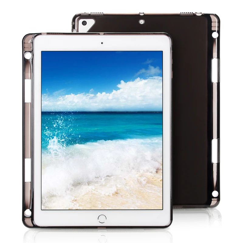 Прозрачный чехол для iPad Pro 11 2018 мягкий накладка из ТПУ 9 7 2017 Air 2 1 10 5 чехлы планшетов