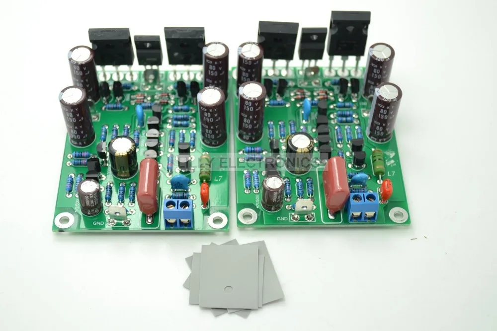 2 шт. L7 300 Вт + 4 Ом класс АБ IRFP240 IRFP9240 усилитель готовая плата|amplifier finished|amplifier classboard