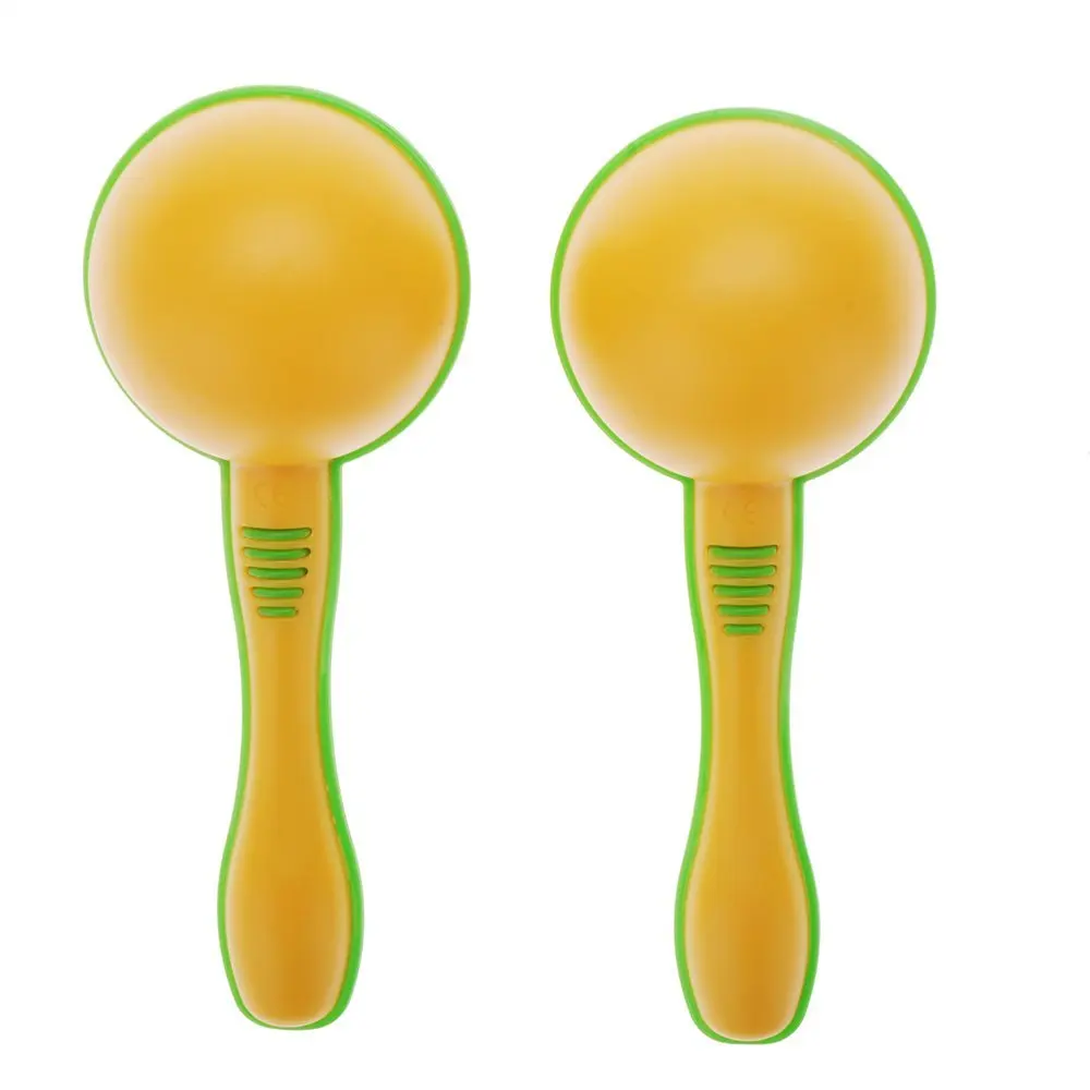 Yellow Plastic Egg Maraca Musical Early Educational Rhythm Toy Tool for Baby Kid Child | Спорт и развлечения