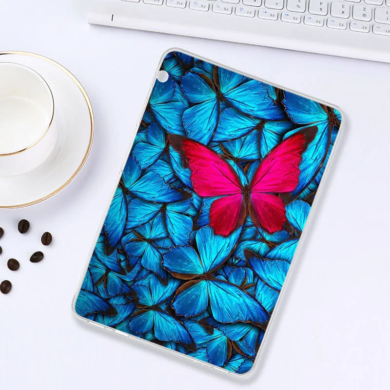 C111 Планшетный чехол s для huawei MediaPad C5 T5 10,1 дюймов Мягкая силиконовая задняя накладка из ТПУ чехол BZT-W09/BZT-AL00 T5 10 AGS2-W09/L09/L03/W19 - Цвет: C111