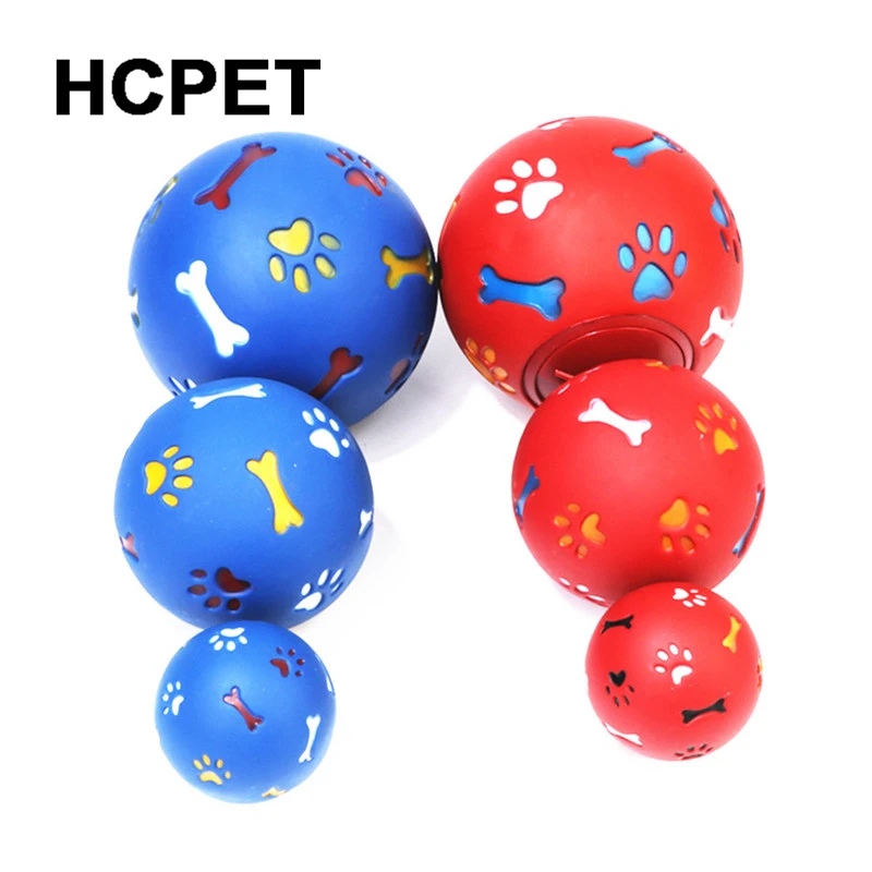Hcpet Pet Игрушки для собак резиновый мяч игрушка утечки Еда допускается
