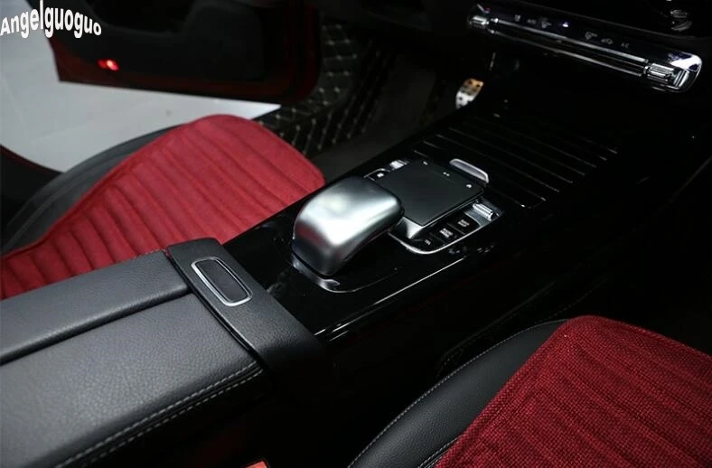 ABS углеродное волокно для Mercedes Benz A class W177 V177 2019 Автомобильная центральная консоль