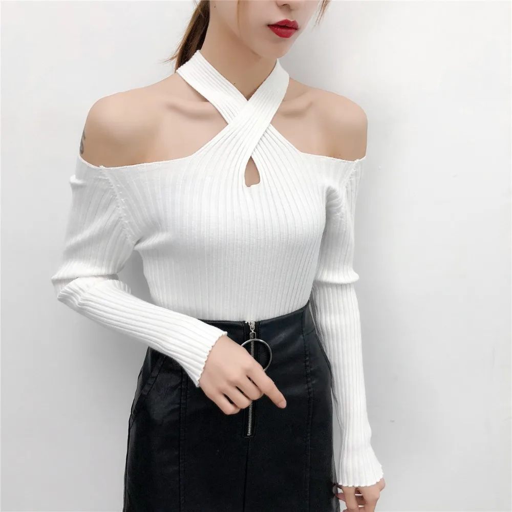 PINBEIQI New Autumn Winter Sweater Women Long Sleeve Pullover Basic Sweaters 2018 Korean Style Soft Knit Tops Female | Женская одежда