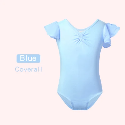 Blue Балетное платье для девочек ясельного возраста, балетные костюмы для младенцев трико розового и синего цвета платье, гимнастический купальник мягкая Одежда для танцев - Цвет: Blue