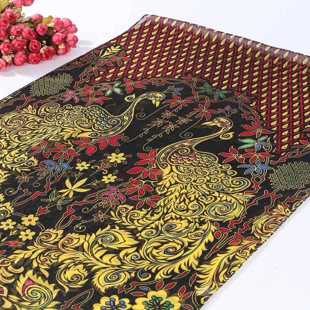 Peacock Pattern long Soft Silk Chiffon scarf Shawl Wrap Honorable queen Women Scarf Scarves winter warm echarpe hiver femme 40 | Аксессуары