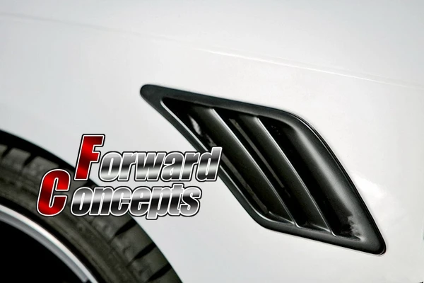 Для 2009 2012 A4 S4 B8 переднее крыло боковые вентиляционные отверстия скобы|air intake