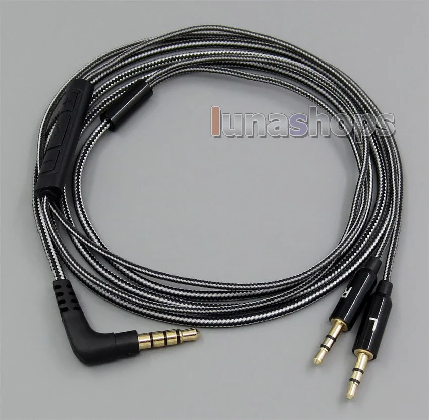 LN005086 черный и белый + пульт кабель для Sol Republic Master Tracks HD V8 V10 V12 X3 наушников|cable uhf|cable