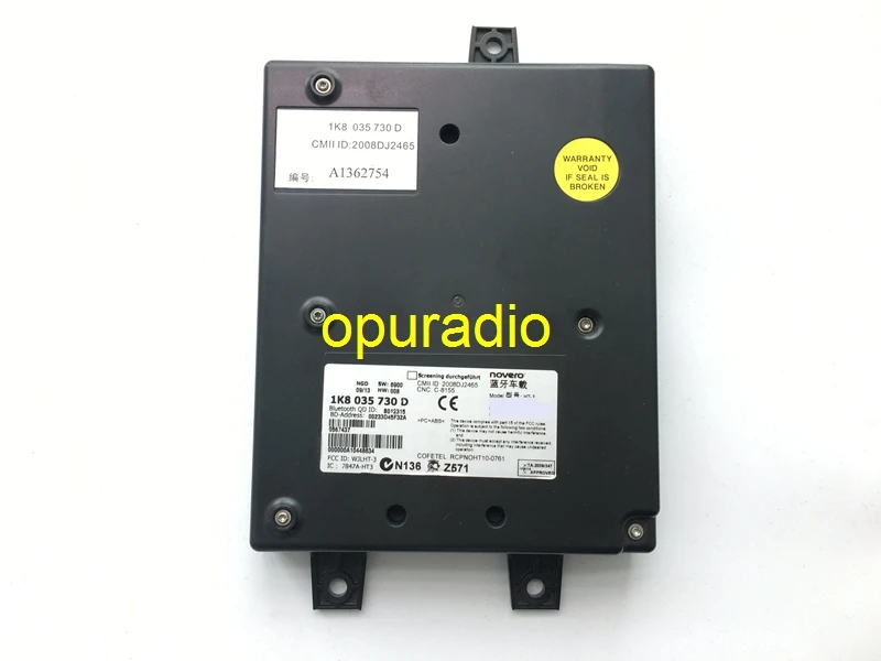 Модуль интерфейса телефона 9w2 9w7 с Bluetooth для RNS510 RCD510 Polo Golf MK5 6 MK6 Passat B6 1K8035730D 1K8 035 730 D