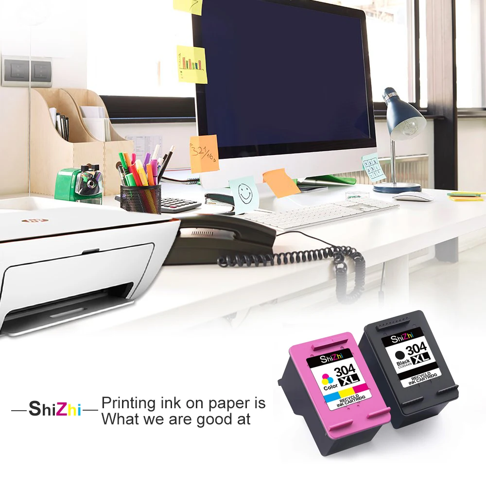 Чернильный картридж SHIZHI 304 совместимый с HP XL 304xl для Deskjet serie 3700 3720 3730 3732 3758 Envidia 5030