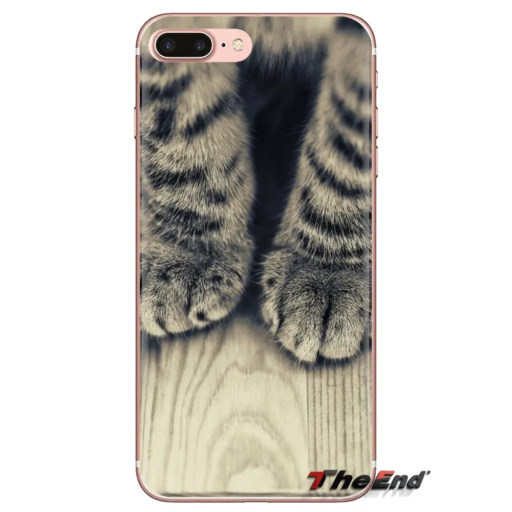 Soft TPU Cover For Xiaomi Mi3 Samsung A10 A30 A40 A50 A60 A70 Galaxy S2 Note 2 Grand Core Prime Cat claw animal Art Poster Print |