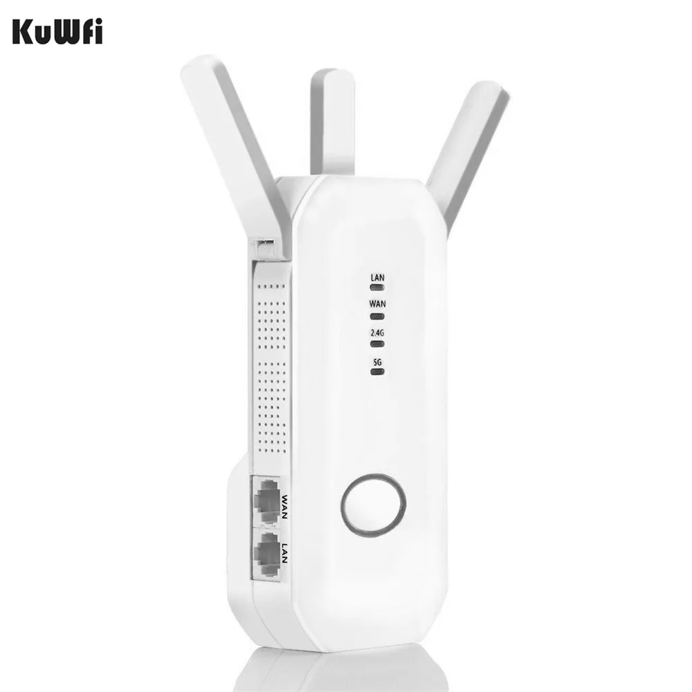 KuWFi 750 Мбит/с беспроводной Wi-fi репитер двухдиапазонный 2,4 ГГц 5 ГГц 802.11AC wifi удлинитель Wi fi Roteador wifi усилитель